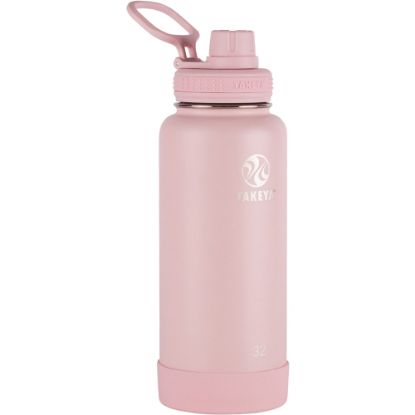 Picture of Takeya Actives Spout Reusable Water Bottle, 32 Oz, Blush