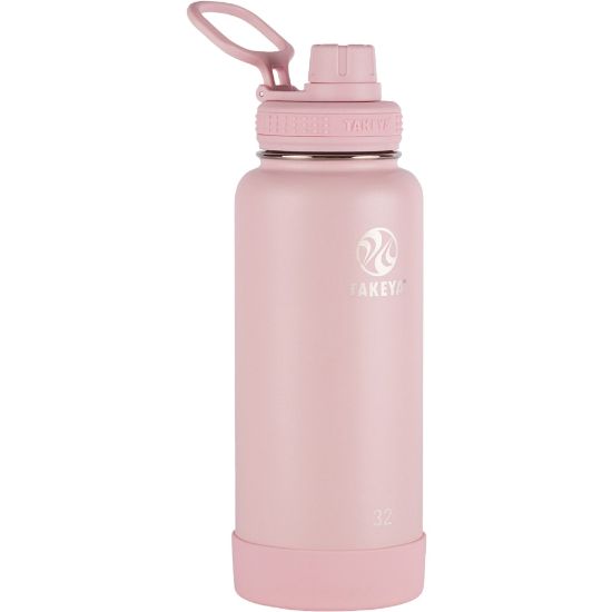 Picture of Takeya Actives Spout Reusable Water Bottle, 32 Oz, Blush