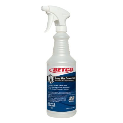 Picture of Betco Empty Spray Bottles For Deep Blue Concentrated Glass Cleaner, 32 Oz, Case Of 12