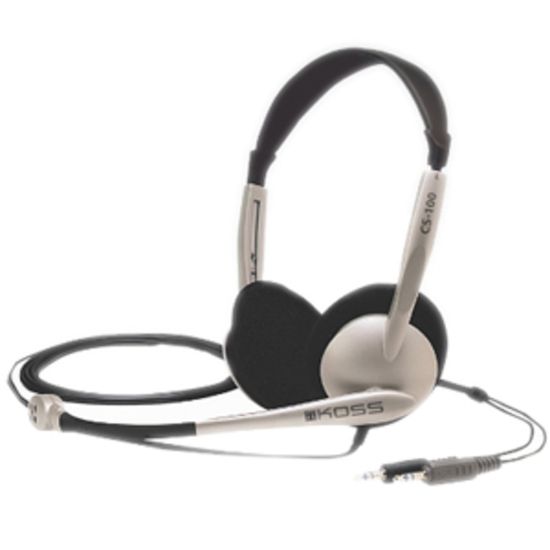 Picture of Koss CS100 Binaural Headset - Wired Connectivity - Stereo - Over-the-head