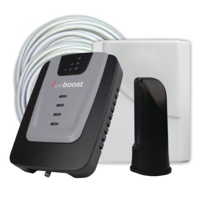 Picture of weBoost Home Room Residential Cell Signal Booster Kit, 11.5inH x 5.25inW x 14.25inD, Black, WB472120