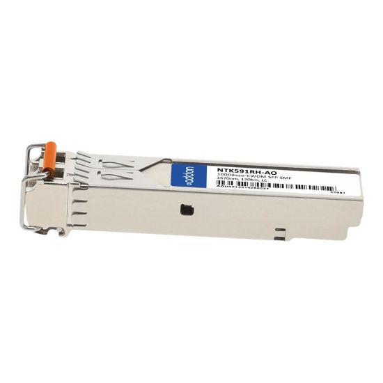 Picture of AddOn - SFP (mini-GBIC) transceiver module (equivalent to: Ciena NTK591RH) - GigE - 1000Base-CWDM - LC single-mode - up to 74.6 miles - 1570 nm - TAA Compliant