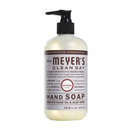 Picture of Mrs. Meyers Clean Day Liquid Hand Soap, Lavender Scent, 12.5 Oz Bottle