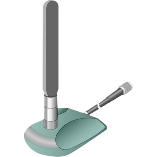 Picture of Cisco Multiband Swivel-Mount Dipole Antenna - Antenna - 0 dBi - gray - for P/N: 3G-AE015-R, 3G-AE015-R=