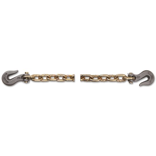 Picture of Grade 70 Transport Chains, 3/8 in, 6,600 lb Limit, Yellow Dichromate