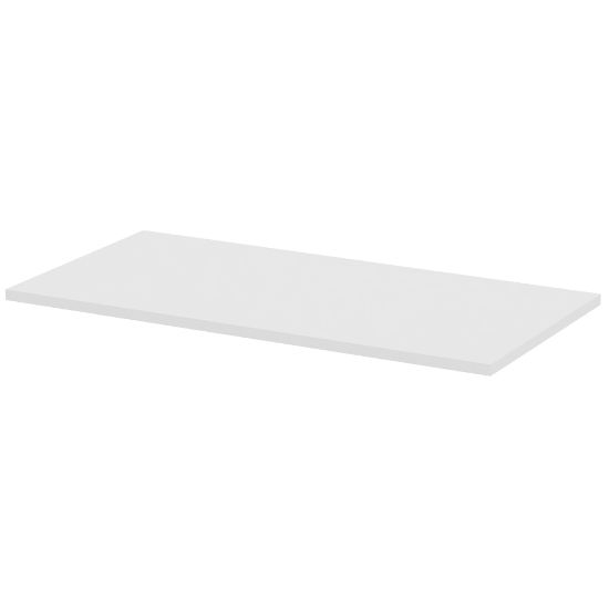 Picture of Lorell Width-Adjustable Training Table Top, 48in x 24in, White