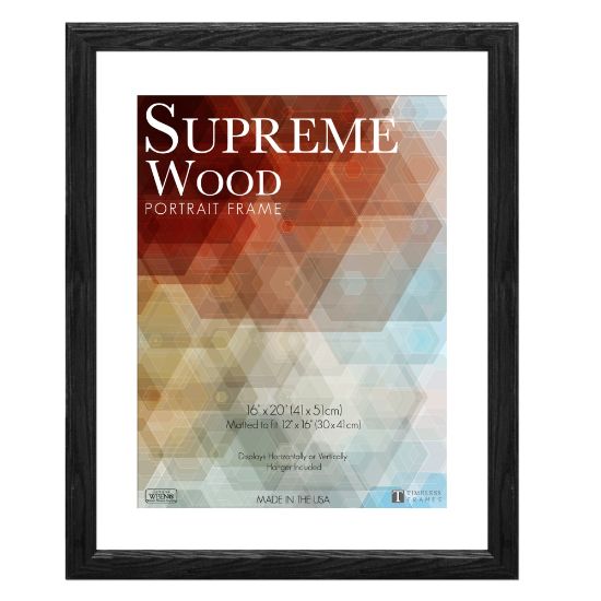 Picture of Timeless Frames Supreme Picture Frame, 16in x 20in, Black