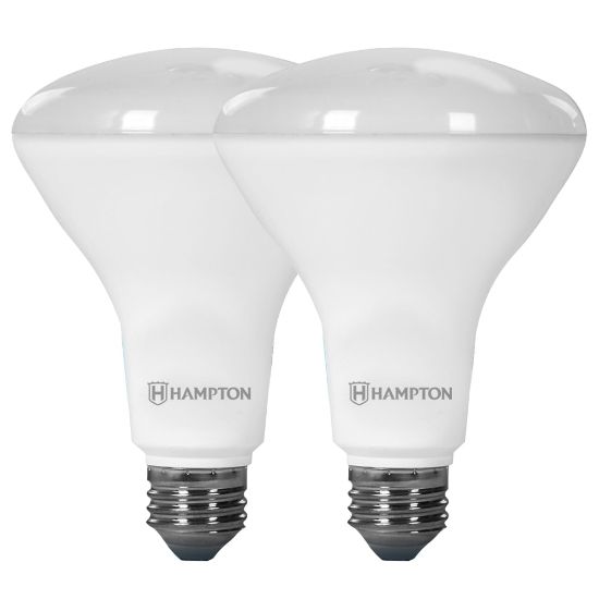 Picture of Array By Hampton BR30 760-Lumen Smart Wi-Fi LED Floodlight Bulbs, 60-Watt, Adjustable White, Pack Of 2 Bulbs