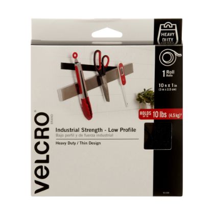 Picture of VELCRO Brand ULTRA-MATE Self Stick Tape, 1in x 120in, Black