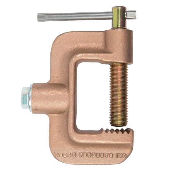 Picture of Ground Clamps, 500 A, 1/2 in Cap Screw, C-Clamp