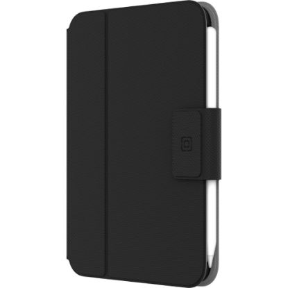 Picture of Incipio SureView Carrying Case (Folio) Apple iPad mini (6th Generation) Tablet - Black - Drop Resistant - Polycarbonate, Polyurethane Body - 8in Height x 6in Width x 0.8in Depth