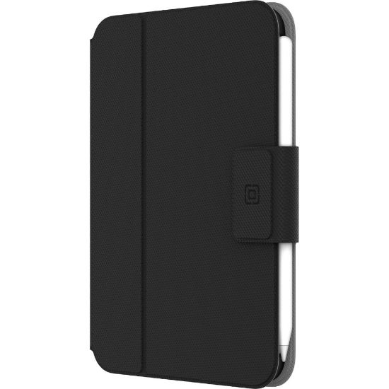 Picture of Incipio SureView Carrying Case (Folio) Apple iPad mini (6th Generation) Tablet - Black - Drop Resistant - Polycarbonate, Polyurethane Body - 8in Height x 6in Width x 0.8in Depth