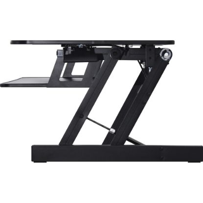 Picture of Lorell Adjustable Desk Riser Plus, 34-1/2 "W x 27inD, Black