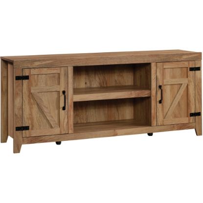 Picture of Sauder Select Farmhouse Rustic Entertainment Credenza For 70in TV, 26-13/16inH x 62-3/4inW x 15-5/16inD, Sindoori Mango