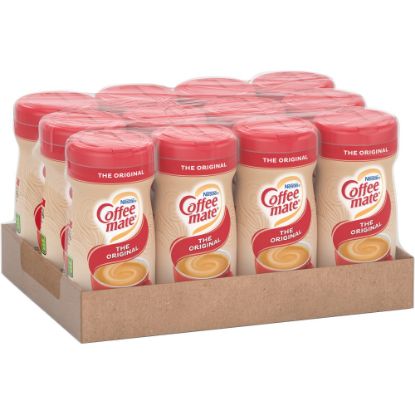 Picture of Coffee mate Original Powdered Creamer Canister - Gluten-Free - Original Flavor - 11 oz Canister - 12 / Carton - 1860 Serving