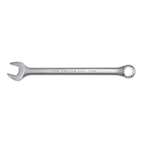 Picture of Proto Torqueplus 12-Point Combination Wrenches, Satin Finish, 1 7/16 Opening, 19 3/4