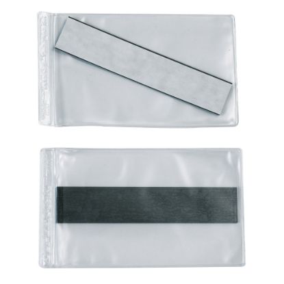 Picture of SuperScan Vinyl Envelopes, 4in x 6in, Clear, Pack Of 50