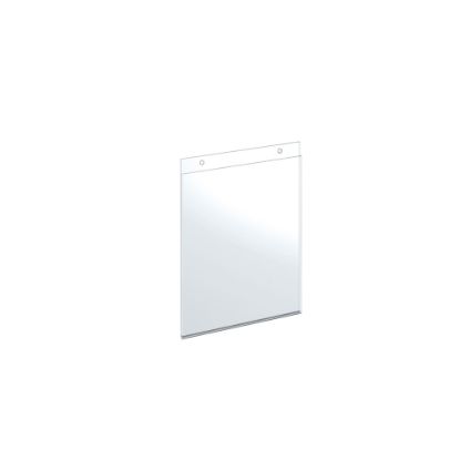 Picture of Azar Displays Wall-Mount U-Frame Acrylic Sign Holders, 10in x 8in, Clear, Pack Of 10