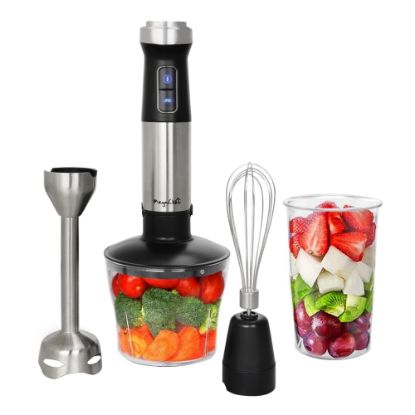 Picture of MegaChef 4-in-1 Immersion Hand Blender, Silver