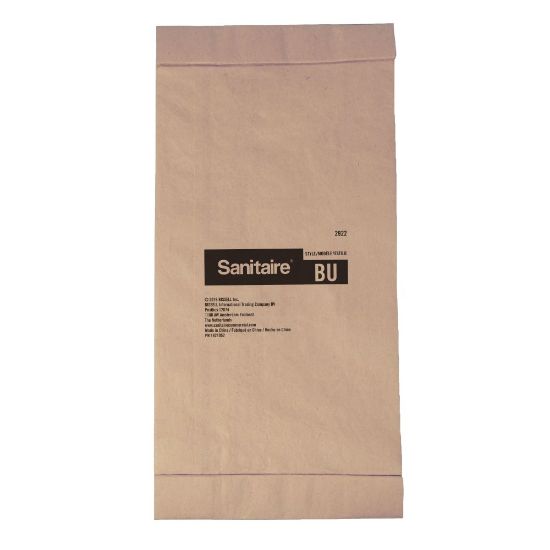 Picture of Sanitaire BU Synthetic Vacuum Bags, 3-Quart, Brown, Pack Of 5 Bags