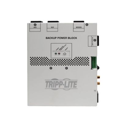 Picture of Tripp Lite Audio/Video Backup Power Block - UPS (internal) - AC 120 V - 300 Watt - 550 VA - output connectors: 4 - white