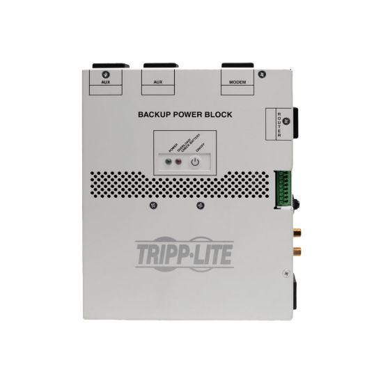 Picture of Tripp Lite Audio/Video Backup Power Block - UPS (internal) - AC 120 V - 300 Watt - 550 VA - output connectors: 4 - white