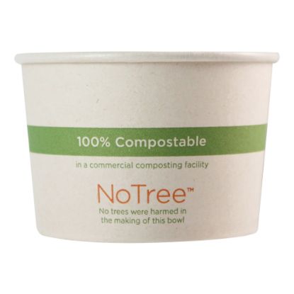 Picture of World Centric Paper Bowls, 16 Oz, Natural, Carton Of 500 Bowls