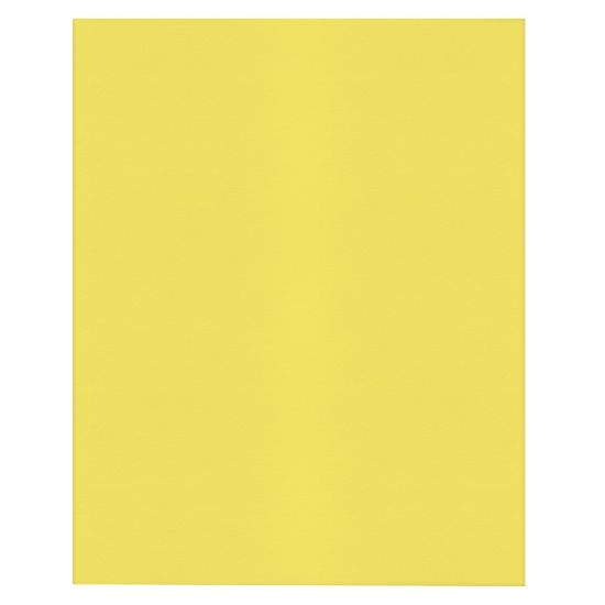 Picture of Office Depot Brand 2-Pocket Textured Paper Folders, Yellow, Pack Of 10