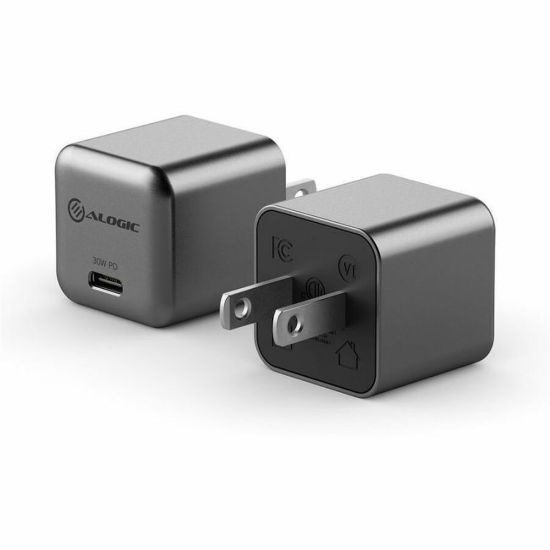 Picture of Alogic 30W Rapid Power USB-C Mini GaN Charger - 30 W