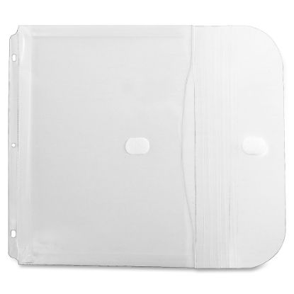 Picture of C-Line Super Heavyweight Poly Binder Pockets - Clear, Side Loading, 11 x 8-1/2, 5/PK, 57537