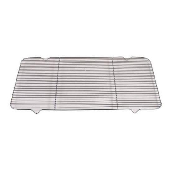 Picture of Winco Full-Size Steel Cooling Rack, 16in x 24in, Silver