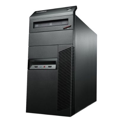 Picture of Lenovo ThinkCentre M92 Tower Refurbished Desktop PC, Intel Core i3, 16GB Memory, 2TB Hard Drive/120GB Solid State Drive, Windows 10 Professional, LM92TI3162120WP