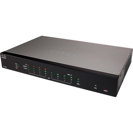 Picture of Cisco RV260P VPN Router with PoE - 9 Ports - Management Port - 1.0 - Gigabit Ethernet Lifetime Warranty