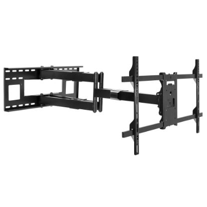 Picture of Mount-It! MI-392 Dual Arm TV Wall Mount For Screens 42 - 90in, 12inH x 37-1/2inW x 4inD, Black