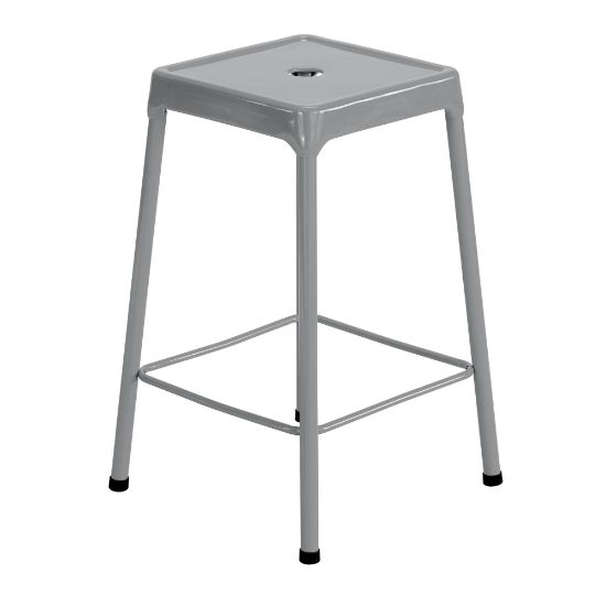 Picture of Safco Steel Counter Stool, Silver