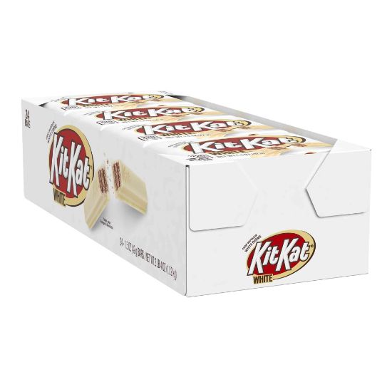 Picture of Kit Kat White Creme Wafer Bars, 1.5 Oz, Pack Of 24 Bars