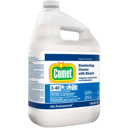 Picture of Comet Professional Disinfecting Cleaner With Bleach, 128 Oz Bottle, Case Of 3