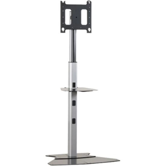 Picture of Chief Large Floor Stand Display Mount - For Displays 42-86in - Black - Up to 200lb Flat Panel Display - Silver