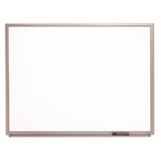 Picture of SKILCRAFT Magnetic Dry-Erase Whiteboard, 36in x 48in, Aluminum Frame With Silver Finish (AbilityOne 7110 01 651 1299)