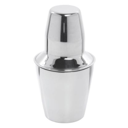 Picture of American Metalcraft Stainless Steel Cocktail Shakers, 8 Oz, Silver, Pack Of 72 Shakers