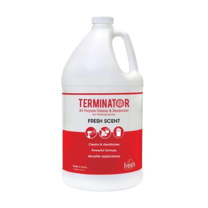 Picture of Fresh Products Terminator Ready-To-Use All-Purpose Cleaner & Degreaser, 1 Gallon, Pack Of 4 Bottles