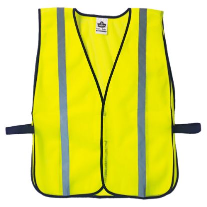 Picture of Ergodyne 8020HL  Lime Non-Certified Standard Vest