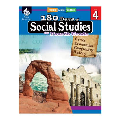 Picture of Shell Education 180 Days Of Social Studies, Grade 4