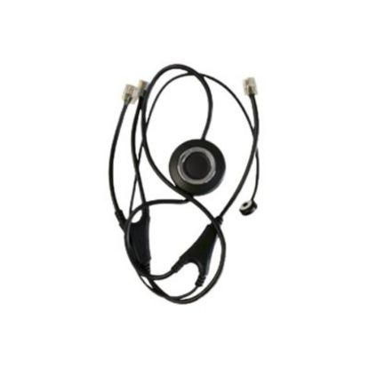 Picture of Spracht Electronic Hook Switch CABLE (EHS) for The ZuM Maestro DECT Headsets for Avaya Phones (EHS-2005) - Phone Cable for IP Phone, Headset - Black