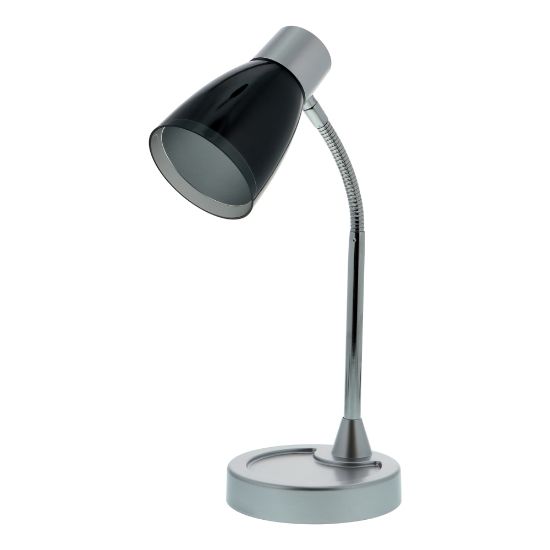 Picture of Bostitch Adjustable LED Desk Lamp, 9-3/4inH, Black