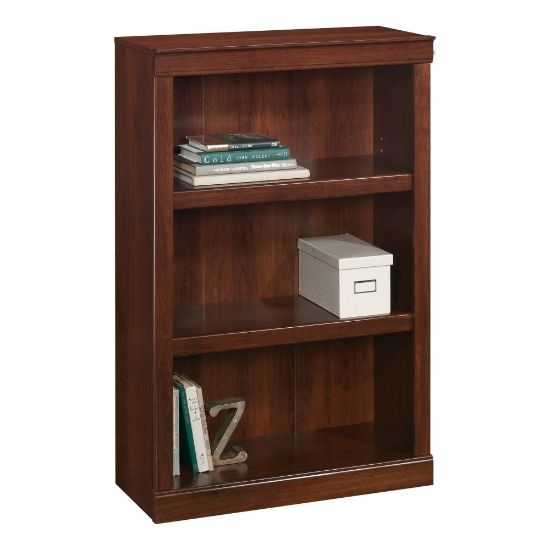 Picture of Realspace 45inH 3-Shelf Bookcase, Mulled Cherry