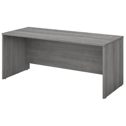 Picture of Bush Business Furniture Studio C Office 72inW Computer Desk, Platinum Gray, Standard Delivery