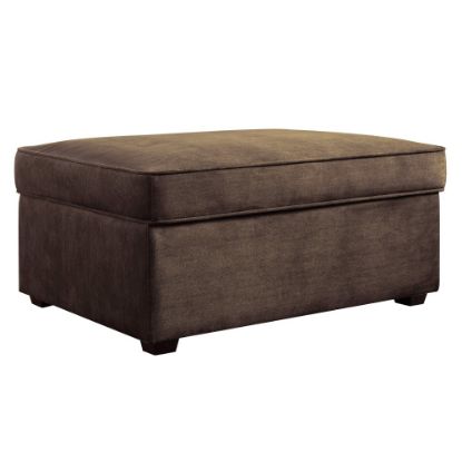 Picture of Serta Olin Storage Ottoman, Wild Fawn/Black