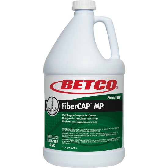 Picture of Betco FiberCAP MP Cleaner - 128 fl oz (4 quart) - 1 Each - Clear