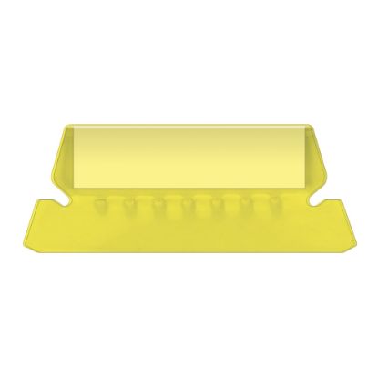 Picture of Pendaflex Hanging File Folder Plastic Tabs, Yellow, Pack Of 25